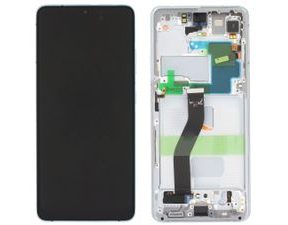 Samsung Galaxy S21 Ultra 5G G998 LCD Display Touch Glass Original (Assembled Service Pack) Phantom Silver