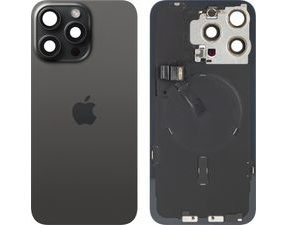 Zadní kryt baterie iPhone 15 Pro Max (originální PULL) Černý Titan