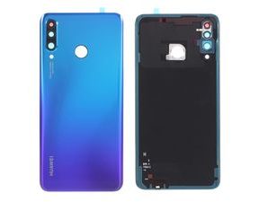 Huawei P30 Lite zadní kryt baterie modrý včetně krytky čočky fotoaparátu