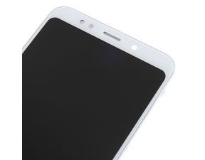 Xiaomi Redmi 5 Plus LCD displej dotykové sklo komplet přední panel bílý včetně rámečku