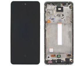 Samsung Galaxy A52 LCD displej dotykové sklo bílé A525/A526 (Service Pack)