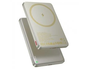 Powerbanka HOCO Q26 5000 mAh, 20 W PD, MagSafe, bezdrátové nabíjení, oranžová