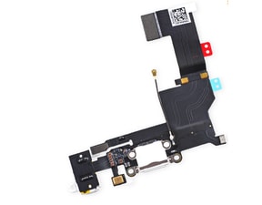 Apple iPhone 5S dock konektor nabíjení mikrofon anténa bílý