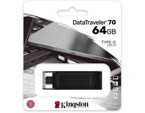 USB-C 3.2 Flash Disk Kingston DT70, 64Gb