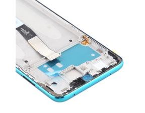 Xiaomi Redmi Note 9S / Note 9 Pro LCD displej dotykové sklo včetně rámečku modrý