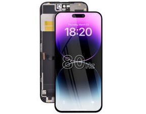 iPhone 14 Plus Back Battery Cover with Camera Lens Cover (Black)