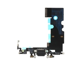 Apple iPhone 8 dock konektor nabíjení napájecí flex lightning port sluchátka černý