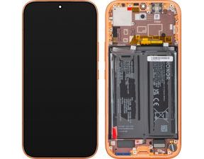 Honor 600 LCD displej dotykové sklo + batéria originálna (Service Pack) Orange