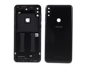 Asus Zenfone Max Pro (M1) ZB601KL rear battery cover housing with camera lens black