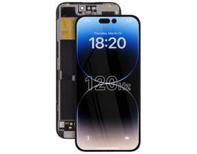 iPhone 14 Plus Back Battery Cover with Camera Lens Cover (Black)