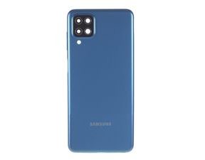 Samsung Galaxy A12 zadní kryt baterie modrý včetně krytky čočky fotoaparátu A125F