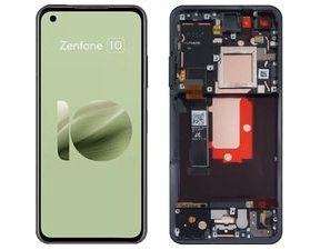Asus Zenfone 10 LCD displej dotykové sklo (OLED vrátane rámčeka) Midnight Black