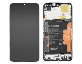Honor X6a LCD displej dotykové sklo originální + baterie (Service Pack) Black