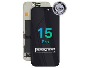 LCD displej a dotykové sklo pre iPhone 15 Pro (120 Hz FHD SOFT-OLED REPART ULTRA)
