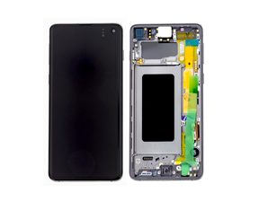 Samsung Galaxy S10 LCD displej Amoled včetně rámu černý G973