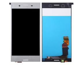 Sony Xperia XZ Premium LCD displej dotykové sklo komplet přední panel stříbrný G8142/G8141