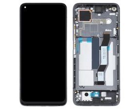 Xiaomi Mi 10T 5G / 10T Pro 5G LCD displej dotykové sklo včetně rámečku černý (Service Pack)