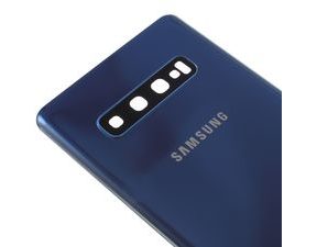 Samsung Galaxy S10 zadní kryt baterie modrý včetně krytky fotoaparátu G973