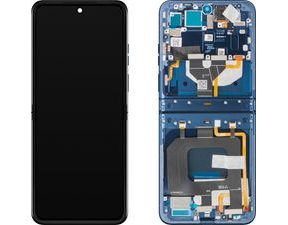 Motorola Razr 2025 / Razr 60 LCD displej dotykové sklo originální (Service Pack) vnitřní - Gibraltar Sea