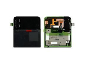 Samsung Galaxy Z Flip 4 F721 LCD Display Touch Glass Rear Cover (Service Pack) Graphite Outer