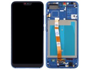 Honor 10 LCD touch screen digitizer + frame (blue)