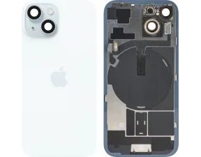 Zadný kryt batérie iPhone 15 (originálny PULL) modrý
