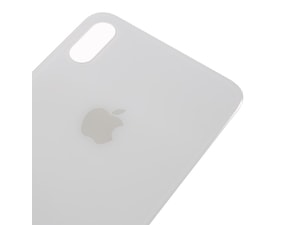 iPhone XS MAX zadní kryt baterie bílý skleněný