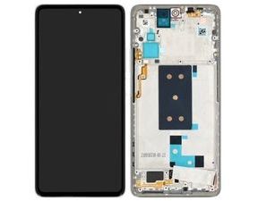 Xiaomi 11T / 11T Pro LCD displej dotykové sklo včetně rámečku (Service Pack) silver