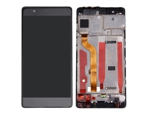 Huawei P9 LCD displej dotykové sklo komlet přední panel včetně rámečku černý