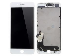 Apple iPhone 7 Plus LCD displej bílý dotykové sklo komplet přední panel originální