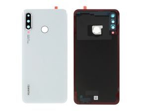 Huawei P30 Lite 24MP zadní kryt baterie bílý včetně krytky fotoaparátu