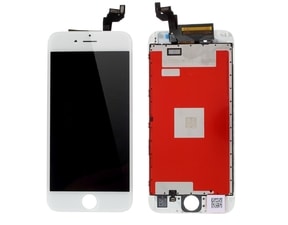 Apple iPhone 6S LCD displej dotykové sklo bílý komplet přední panel jasnější podsvit