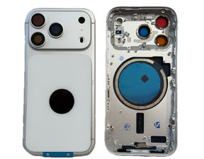 Zadní kryt baterie housing pro iPhone 17 Pro (Stříbrný)