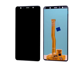 Samsung Galaxy A7 2018 LCD displej dotykové sklo černé A750F