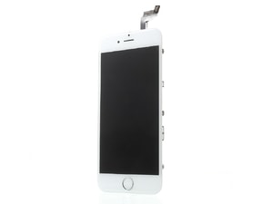 Apple iPhone 6S LCD displej dotykové sklo bílý komplet přední panel jasnější podsvit včetně osázení