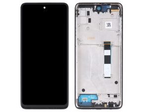 Motorola Moto G 5G LCD touch screen digitizer with frame - black