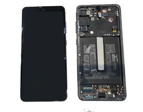 Samsung Galaxy S21 FE S990 LCD displej dotykové sklo  (SWAP) šedý