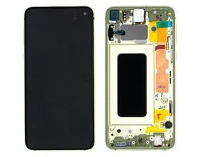 Samsung Galaxy S10e LCD displej dotykové sklo žlutý G970 (Service Pack)