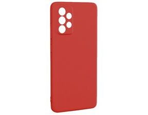 Kryt SILK MATT Samsung Gal A35 5G - červená