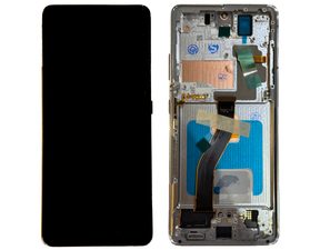 Samsung Galaxy S21 Ultra G998B/F LCD Display Touchscreen (A+ OLED with Frame) Silver