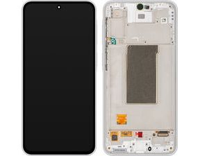 Samsung Galaxy A37 A376 LCD displej dotykové sklo originálne (Service Pack) White