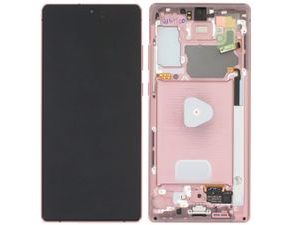 Samsung Galaxy Note 20 N980/N981 LCD displej dotykové sklo (Service Pack) Mystic Bronze