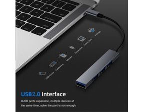 USB-C Hub USB 2.0 port 4x
