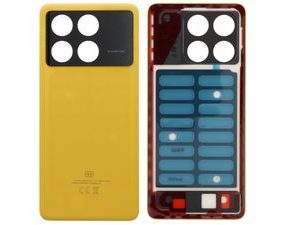 Xiaomi Poco X6 Pro Yellow Battery Back Cover
