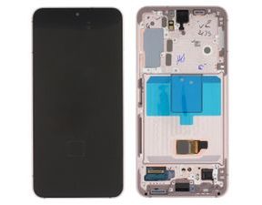 Samsung Galaxy S22 LCD touch screen digitizer S901 (Service Pack) Pink Gold