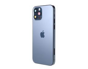 Apple iPhone 12 Pro zadní kryt baterie včetně středového rámečku modrý