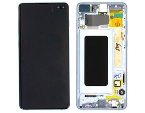 Samsung Galaxy S10+ G975 LCD displej dotykové sklo originálne (Service Pack) Prism Blue