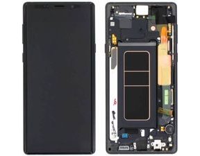 Samsung Galaxy Note 9 LCD Amoled displej Originál včetně rámečku N960 (Service Pack) Black