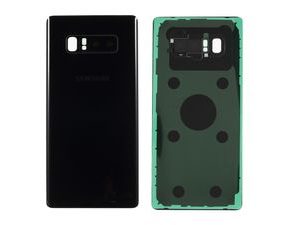 Samsung Galaxy Note 8 Zadní kryt baterie černý včetně osázení krytky fotoaparátu N950