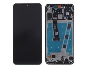 Huawei P30 lite LCD displej dotykové sklo komplet přední panel včetně rámečku černý